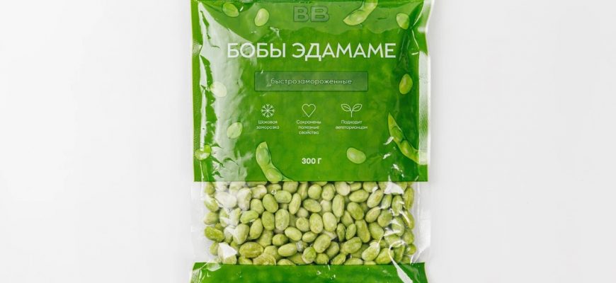 Как готовить замороженные бобы Эдамаме из ВкусВилл